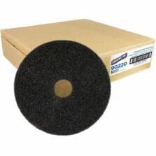 Floor Pads, f/Heavy-duty Stripping, 20", 5/CT, Black
