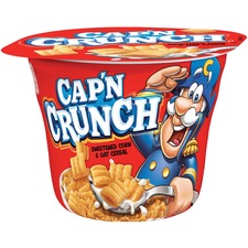 Capn Crunch Corn/Oat Cereal Bowl, 1.51oz., 12/CT, Multi