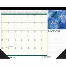 Deskpad, Compact, 1PPM, 12Mths Jan/Dec, 18-1/2"x13", FLRL