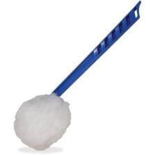 Toilet Bowl Mop, Deluxe, 5-3/4" Head, 12" Handle, 100/CT, BEWE