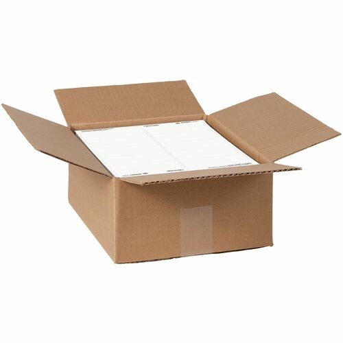 Shipping Labels w/ TrueBlock Technology, Inkjet/Laser Printers, 2 x 4, White, 10/Sheet, 500 Sheets/Carton