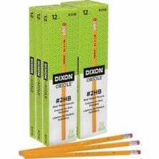 Oriole Pencils, No. 2 Lead Grade, Nontoxic, 72/PK, Yellow