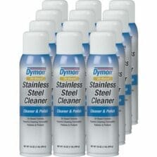 Stainless Steel Cleaner, Aerosol, 20oz Net, 12/CT, NTL/BEGY