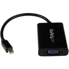 1 x 20-pin Mini DisplayPort Digital Audio/Video - Male - 1 x 15-pin HD-15 - Female, 1 x Mini-phone Audio - Female, 1 x 5-pin Micro USB Type B - Female - Black - 1 Each