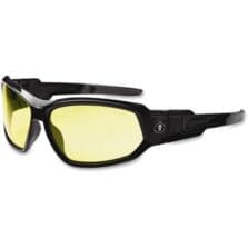 Sunglasses/Goggles, Yellow Lens/Black Frame