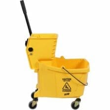 Bucket/Wringer Combo Sidepress, 16"x14"x21", Yellow
