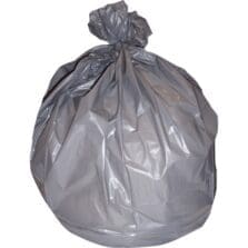 Can Liners, 1.1mil, 60Gal, 38"x58", 100ct, 1BX/CT, GY