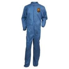Coveralls,Particle Protection, A20, 3XL, 20/CT, Blue