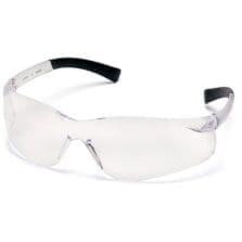 Safety Eyewear, Wraparound Lens, Clear