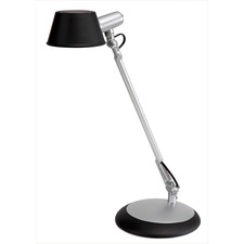 Ledluce Desk Lamp, 1 Arm, 6.5W, 330 Lumens, Black