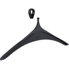 Coat Hanger, Anti-Theft, 44"Wx20"L, 12/ST, Black