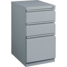 Pedestal File, B/B/F, Mobile, 15"x19-7/8"x27-3/4", PM