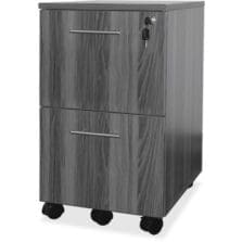 MobileF Pedestal, 18"x15-1/2"x26-3/4, Gray Steel