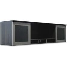 Hutch, 15"x63"x18-1/4", Gray Steel