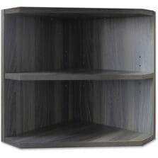 Corner Support, 15"x15"x20", Gray Steel