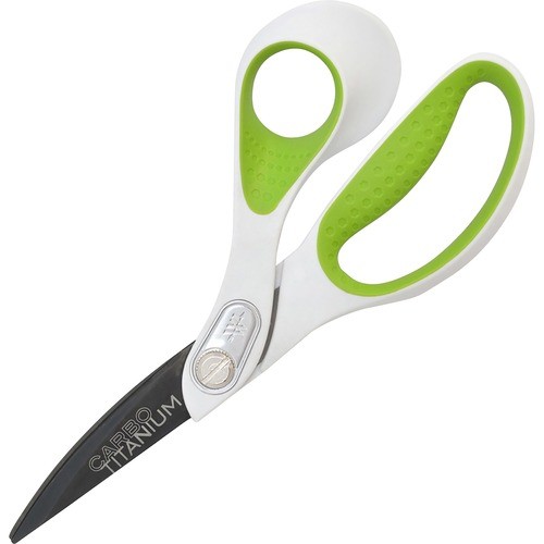 Scissors, RH, Titanium-bonded Blades, 8" Bent, Gray