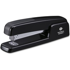 Die-Cast Desk Stapler, 20Sht Cap, 210 Pcs, Black