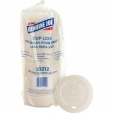 Lids, f/10-16oz Hot Cups, 50/PK, White
