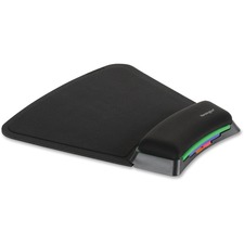 Mouse Pad, SmartFit, 10-1/4"Wx10-3/8"Dx1-1/8"H, Black