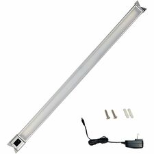 Under Cabinet Task Light, 420 Lumens, Silver