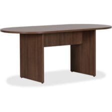 Oval Conference Table, 72"x36", Walnut