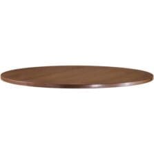 Conference Tabletop, Box 1/2, Round, 42", Walnut