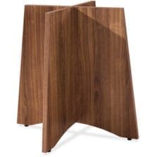 Base, f/42"/48" Dia Tops, Box 2/2, 24"x24"x29", Walnut
