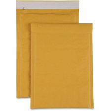 Cushioned Bubble Mailer, 5"x10", 250/CT, KFT