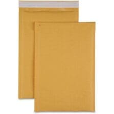 Cushioned 3 Bubble Mailers, 8-1/2"x14-1/2", 100/CT, KFT