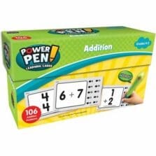 Cards, Addition, 53 Cards, 5-1/4"Wx2-1/4"Lx8-3/5"H, MI