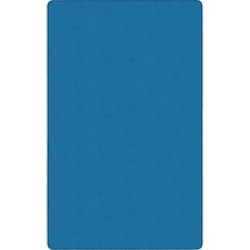 Rug, Rectangle, Solid Color, 6'x9', Blue