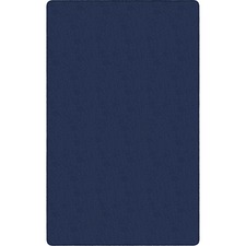 Rug, Rectangle, Solid Color, 7'6"x12", Navy
