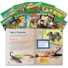 Life Science Books, Grade 2-3, 10/Set, Multi
