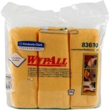 Microfiber Cloths, GenPurpose, 15-3/4"x15-3/4", 6/PK, 4PK/CT, YW