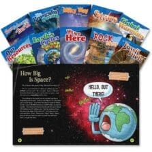 Earth/Science Books, Grade 4-5, 10/Set, Multi