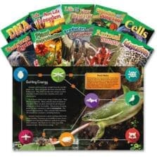Life Science Books, Grade 4-5, 10/Set, Multi