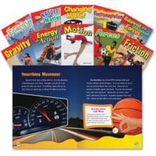 Physical Science Books, Grade 2-3, 10/Set, Multi