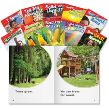Physical Science Books, Grade K-1, 10/Set, Multi
