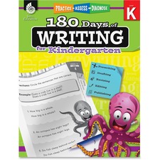 180 Days Workbook, Writing, Grade K