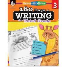 180 Days Workbook, Writing, Grade 3