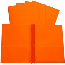 2-Pocket Folder, 3-Prong, 9-1/2"x11-3/4", 25/BX, OE