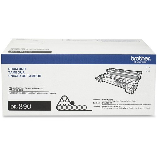 Brother HL-L6250DW,L6400DW,L6400DWT,L6400DWX ,MFC-L6750DW,L6900DW Drum Unit (50,000 Yield)