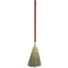 Toy Broom, Corn Fiber Bristles, 24"L Handle, Natural