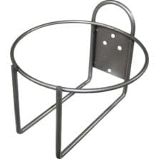 Wall Bracket, Round, f/1 Gal Containers, 6.75"Dia x 5.85", SR