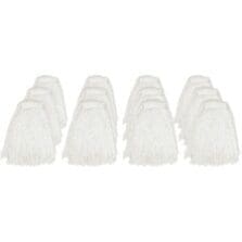 Wet Mop Refill, Rayon, Cut End, Narrow Band, 16oz, 12/CT, NL