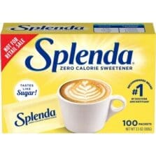 Splenda Sugar Substitute Packets, 1.0g, 100/BX