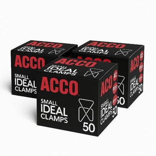 Butterfly Paper Clamps, No. 2, 50/BX, 3BX/PK, SR