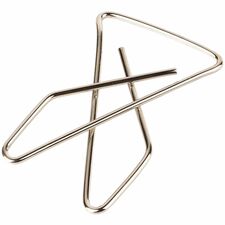 Butterfly Paper Clamps, No. 2, 50/BX, 3BX/PK, SR