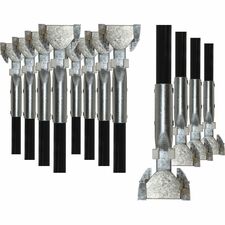 Dust Mop Handle Only, Steel/Vinyl, 1"x60", 12/CT, Black/CE