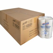 Cups, f/Hot Drinks, Compostable, 12oz, 50/PK, 20PK/CT, WE